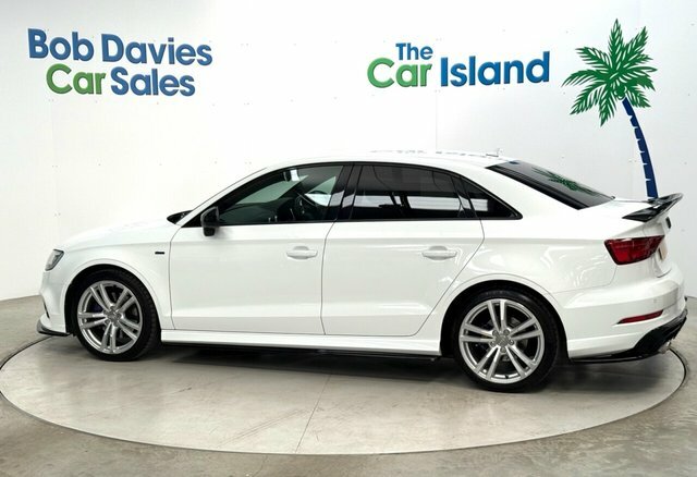 Audi A3 Tfsi S Line Saloon KT18TEJ White #5