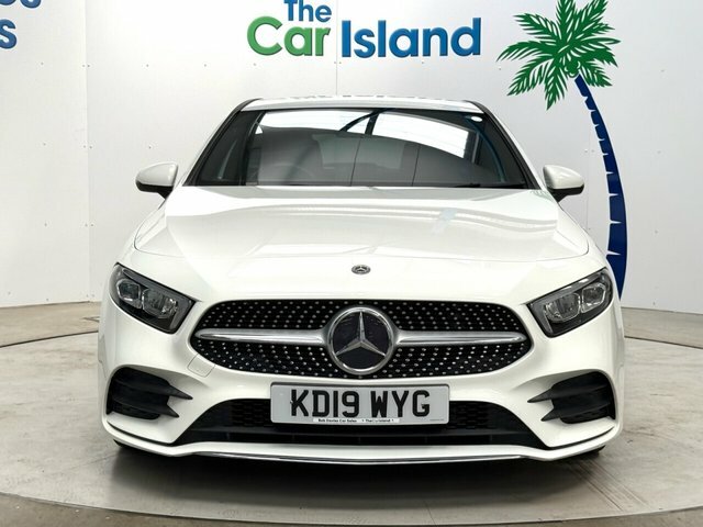 Mercedes-Benz A Class A200 Amg Line Hatchback White #2