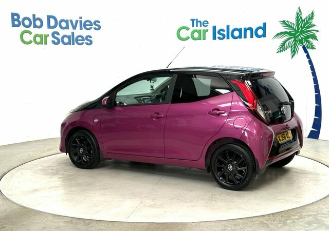 Toyota Aygo Vvt-i X-cite Hatchback WJ68ACZ Purple #4