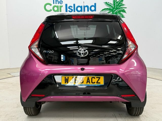 Toyota Aygo Vvt-i X-cite Hatchback WJ68ACZ Purple #5