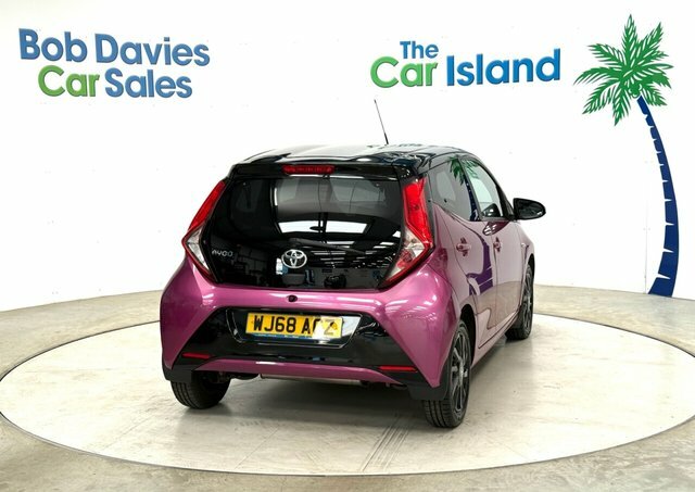 Toyota Aygo Vvt-i X-cite Hatchback WJ68ACZ Purple #6