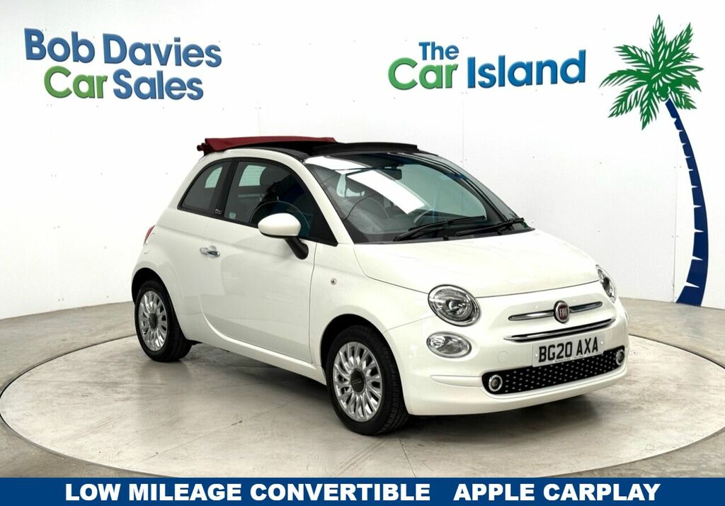 Fiat 500C Mhev Lounge Convertible White