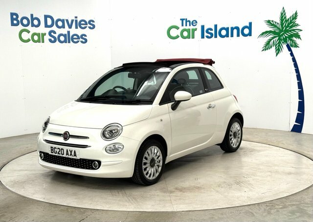 Fiat 500C Mhev Lounge Convertible White #3