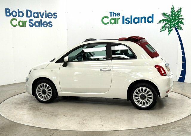 Fiat 500C Mhev Lounge Convertible White #6
