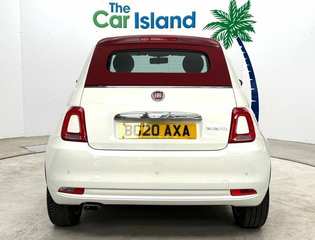Fiat 500C 1.2 Rock Star Dualogic White #8