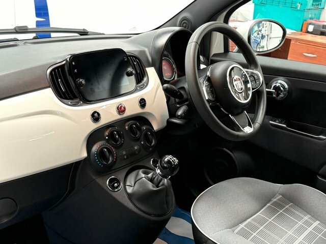 Fiat 500C Mhev Lounge Convertible White #4