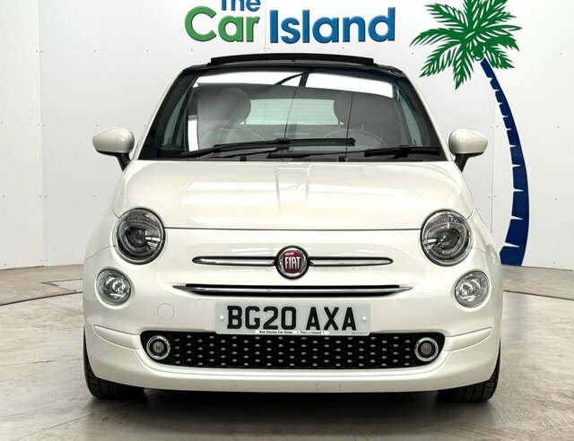 Fiat 500C Mhev Lounge Convertible White #2