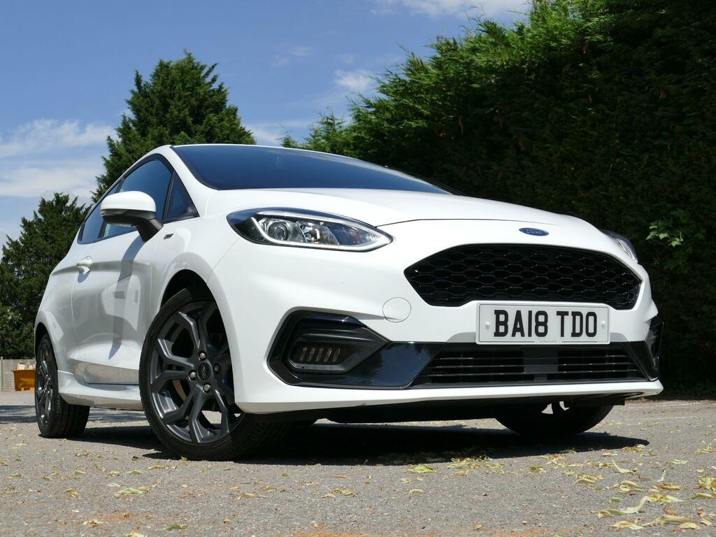 Ford Fiesta St-line X White #5