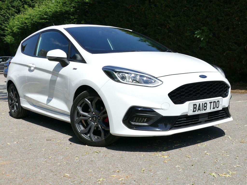 Ford Fiesta St-line X White