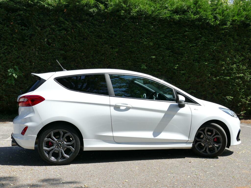 Ford Fiesta St-line X White #4