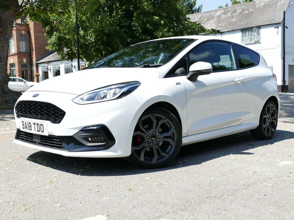 Ford Fiesta St-line X White #2