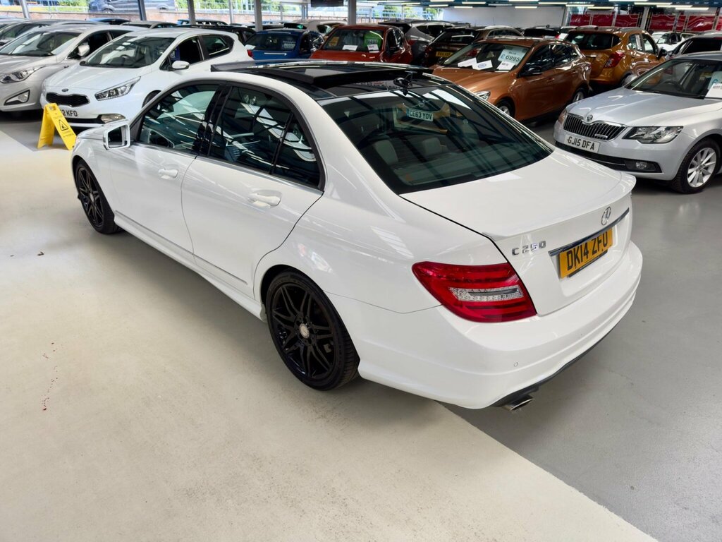 Mercedes-Benz C Class 2.1 C250 Cdi Amg Sport Plus G-tronic Euro 5 Ss DK14ZFO White #4