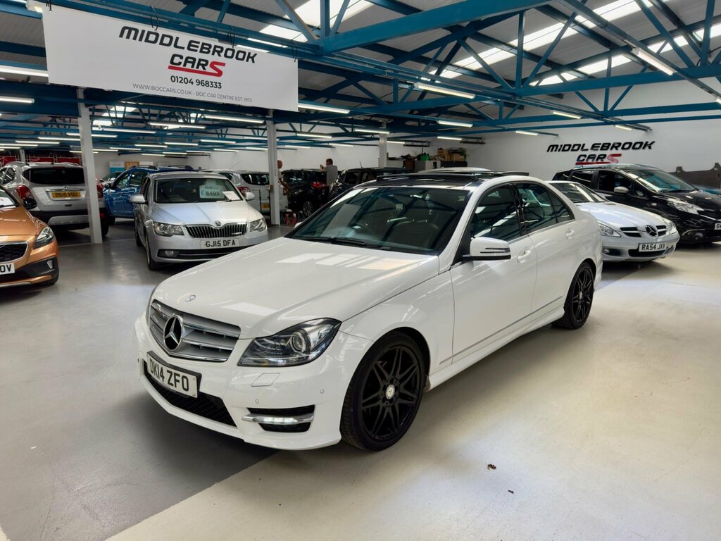 Mercedes-Benz C Class 2.1 C250 Cdi Amg Sport Plus G-tronic Euro 5 Ss White
