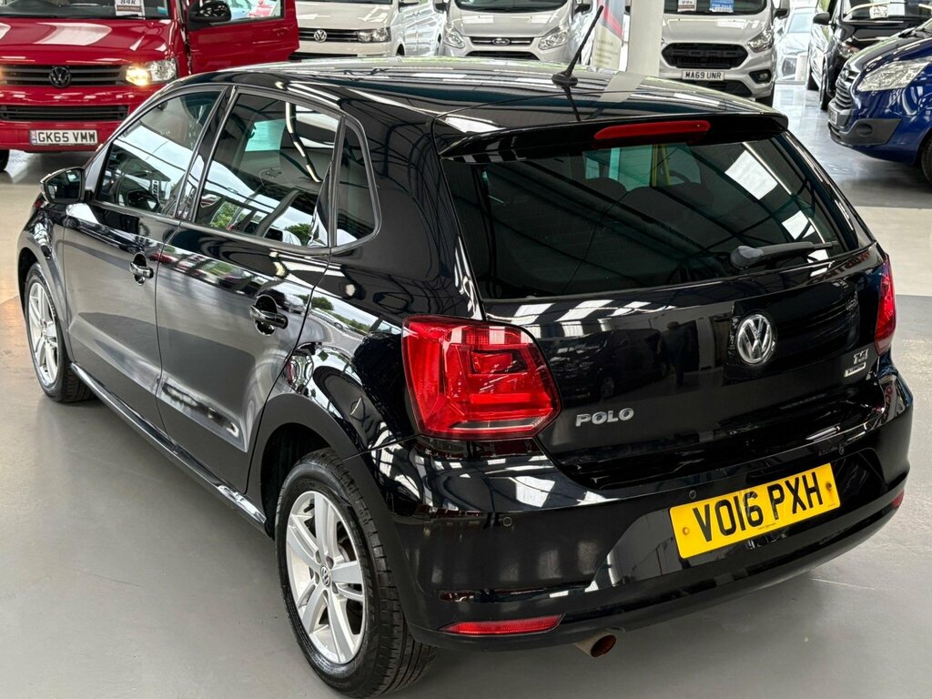 Volkswagen Polo 1.2 Tsi Bluemotion Tech Match Dsg Euro 6 Ss Black #5