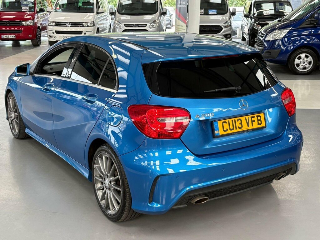 Mercedes-Benz A Class 1.6 A200 Blueefficiency Amg Sport 7G-dct Euro 6 S Blue #4