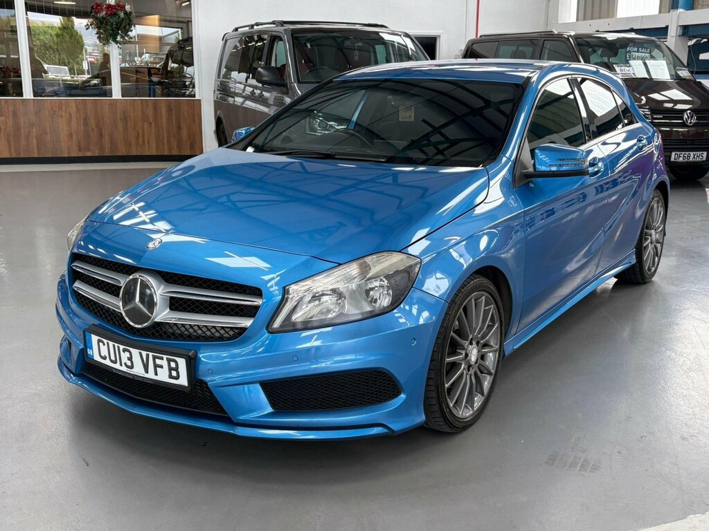 Mercedes-Benz A Class 1.6 A200 Blueefficiency Amg Sport 7G-dct Euro 6 S Blue