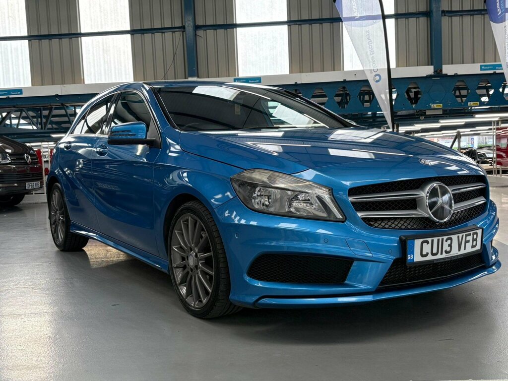 Mercedes-Benz A Class 1.6 A200 Blueefficiency Amg Sport 7G-dct Euro 6 S Blue #5