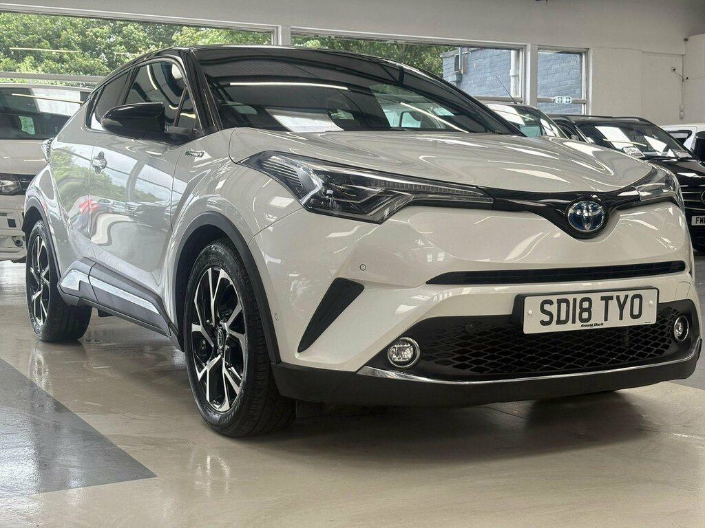 Toyota C-Hr 1.8 Vvt-h Dynamic Cvt Euro 6 Ss White