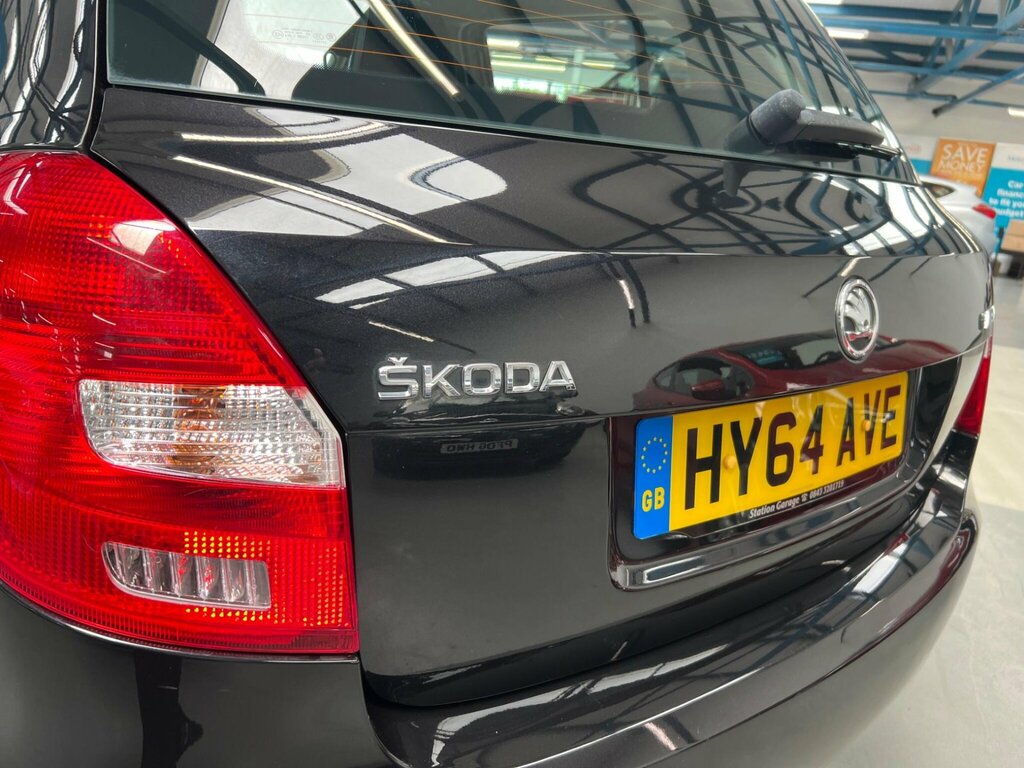 Skoda Fabia 2014 14 Reg Estate 69,000 Miles 1.6L Man Silver #27