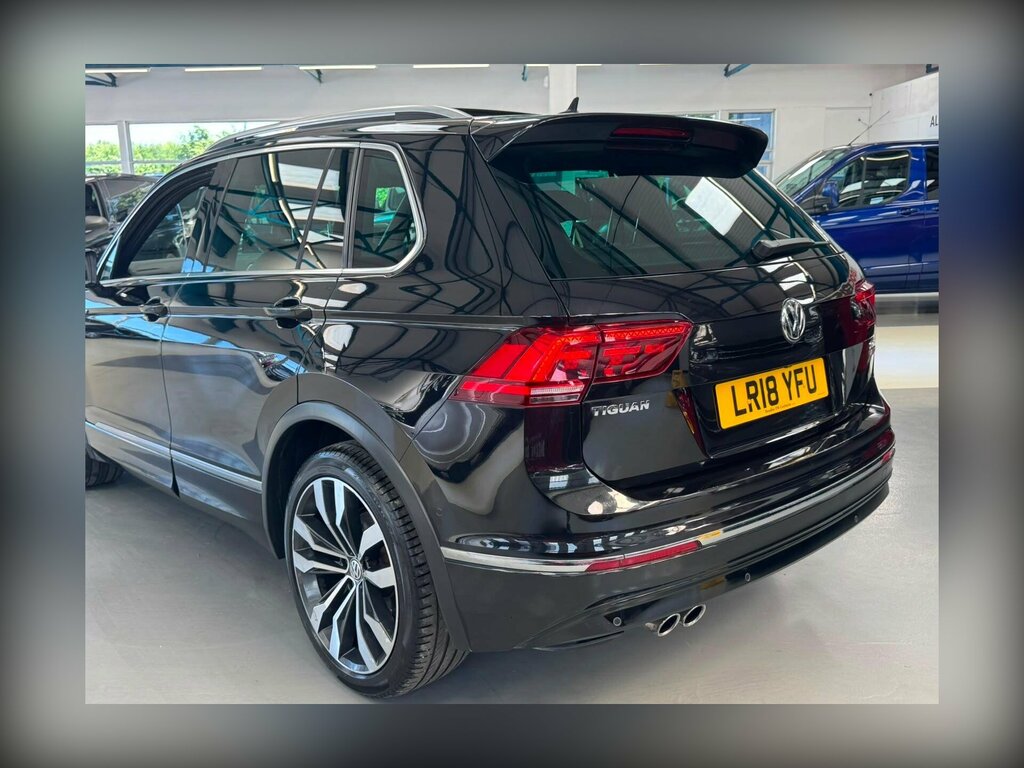 Volkswagen Tiguan 2.0 Tsi R-line Dsg 4Motion Euro 6 Ss Black #5