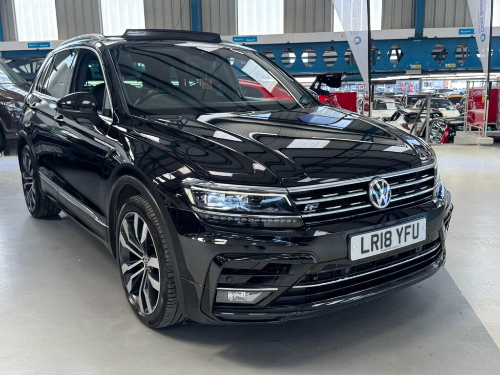 Volkswagen Tiguan 2.0 Tsi R-line Dsg 4Motion Euro 6 Ss Black #2