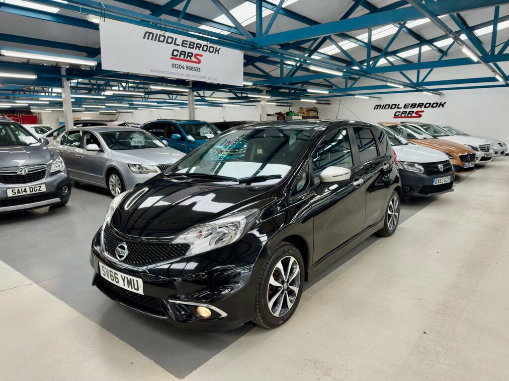 Nissan Note 1.2 N-tec Euro 6 Ss Black