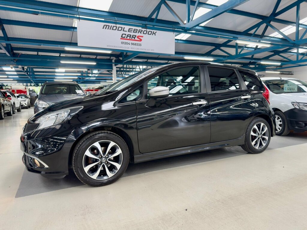 Nissan Note 1.2 N-tec Euro 6 Ss Black #4