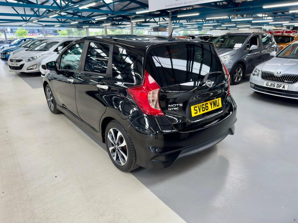 Nissan Note 1.2 N-tec Euro 6 Ss Black #6