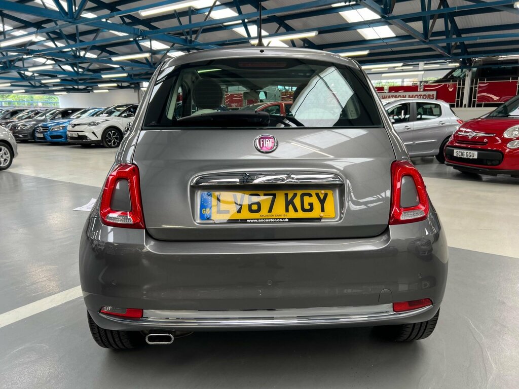 Fiat 500 1.2 Lounge Euro 6 Ss Grey #4