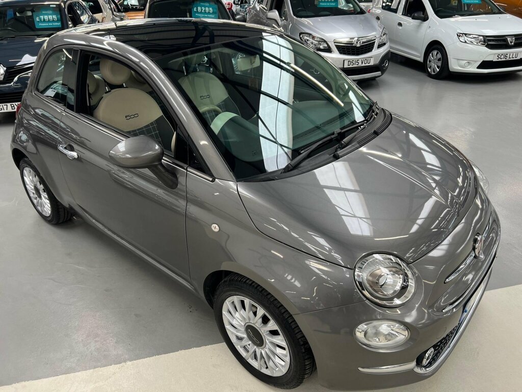 Fiat 500 1.2 Lounge Euro 6 Ss Grey