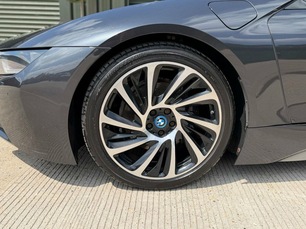 BMW i8 I8 Coupe Blue #7