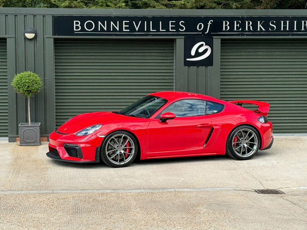 Porsche 718 Cayman 4L Gt4 Red #3