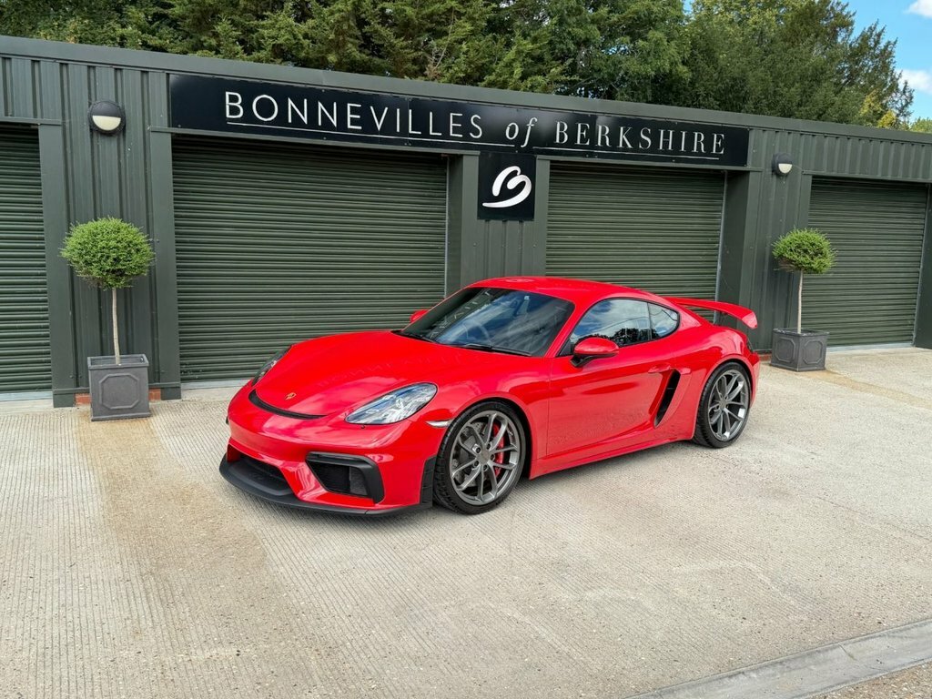Porsche 718 Cayman 4L Gt4 Red #6