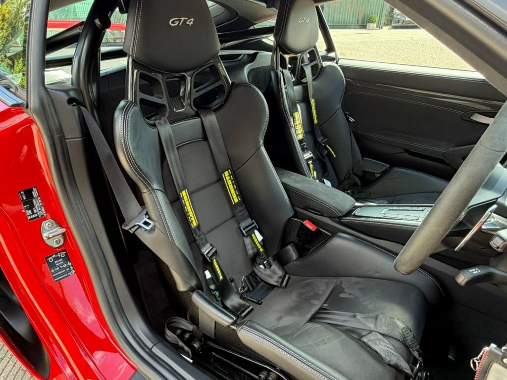 Porsche 718 Cayman 4L Gt4 Red #2
