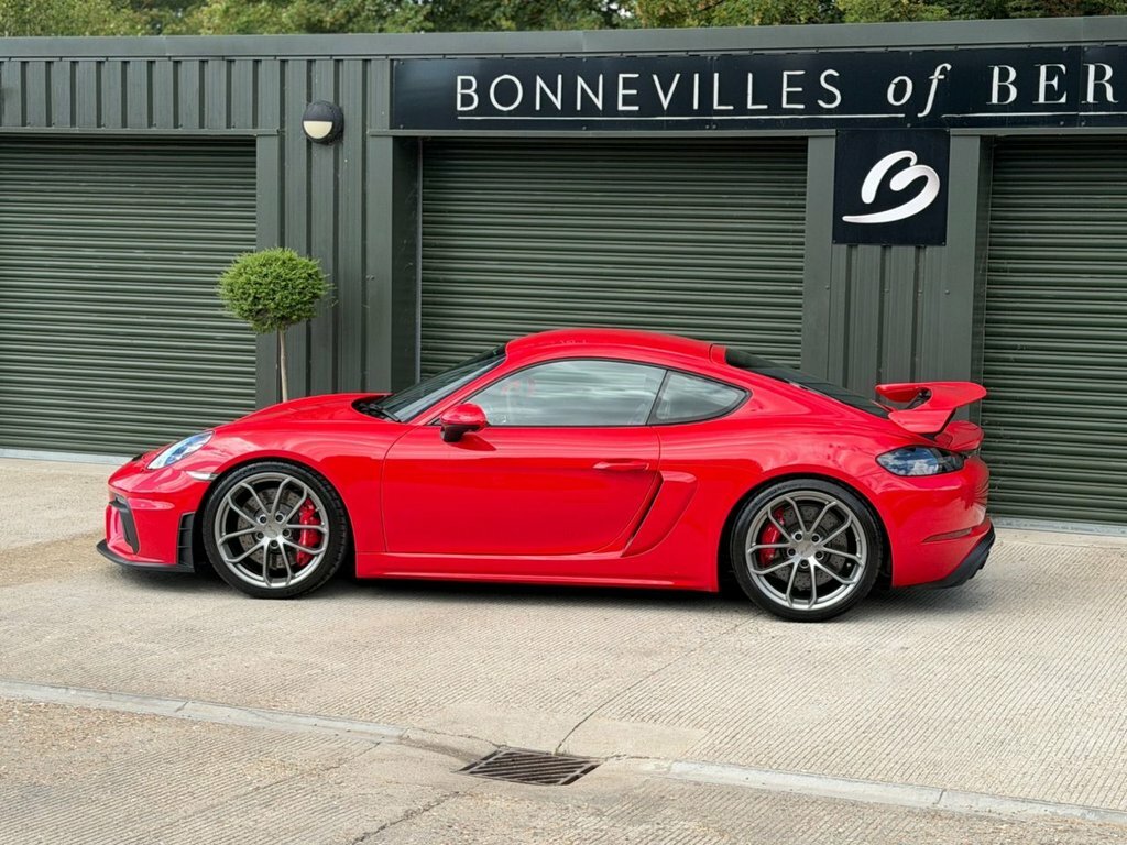 Porsche 718 Cayman 4L Gt4 Red #5
