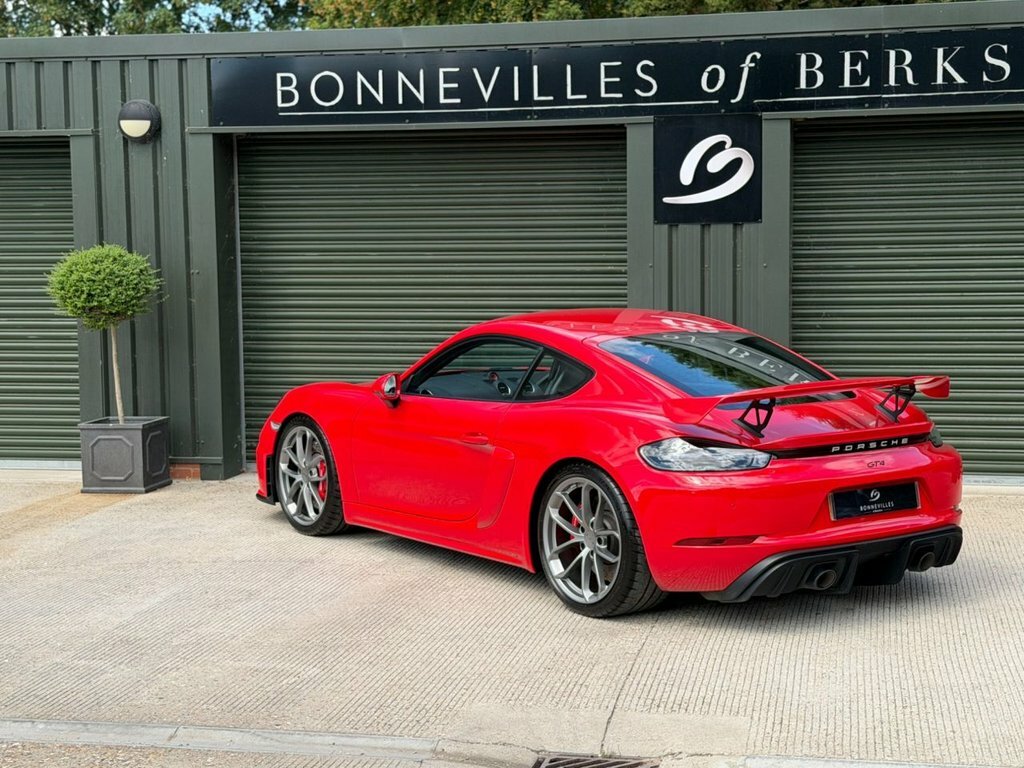 Porsche 718 Cayman 4L Gt4 Red #4