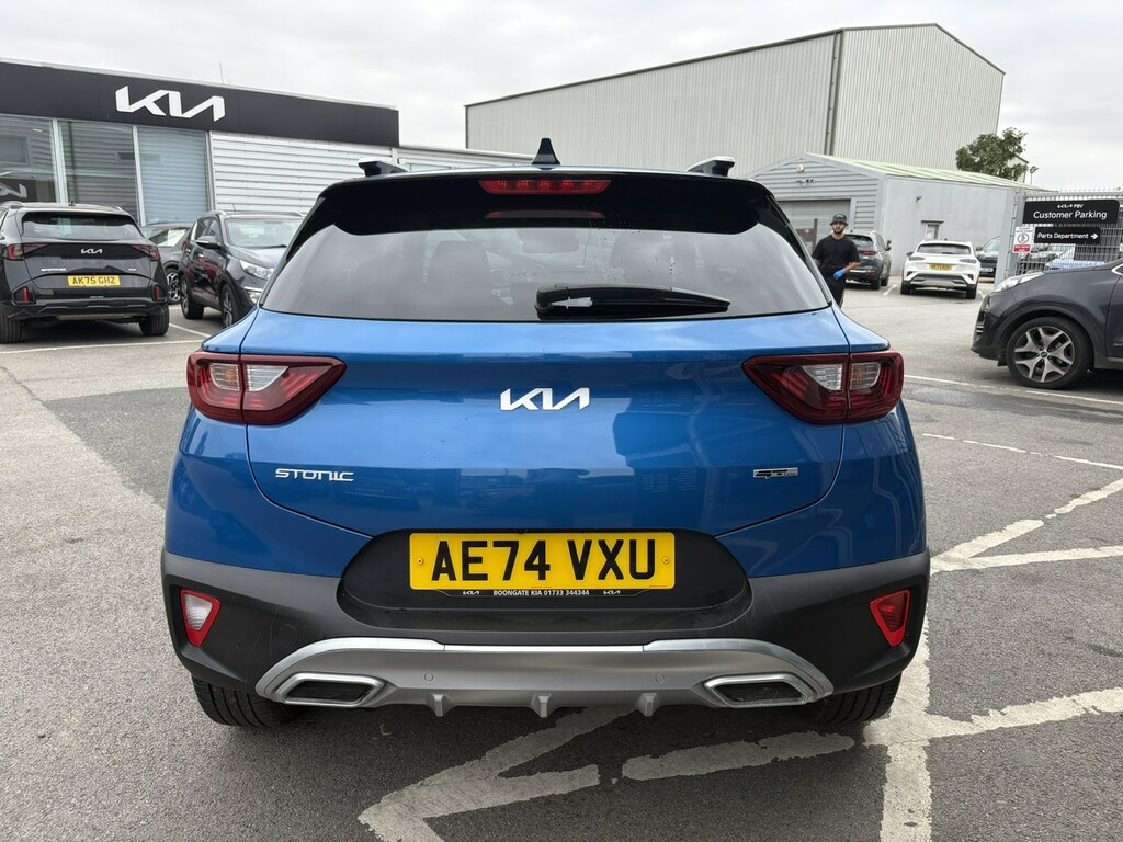 Kia Stonic 1.0 T-gdi Isg Gt-line AE74VXU Blue #4