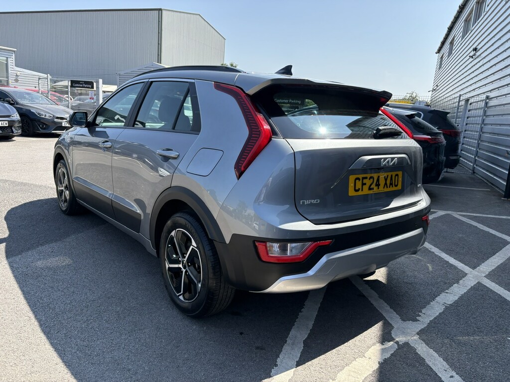 Kia Niro 1.6 Gdi Hev 2 CX72XDV Black #3