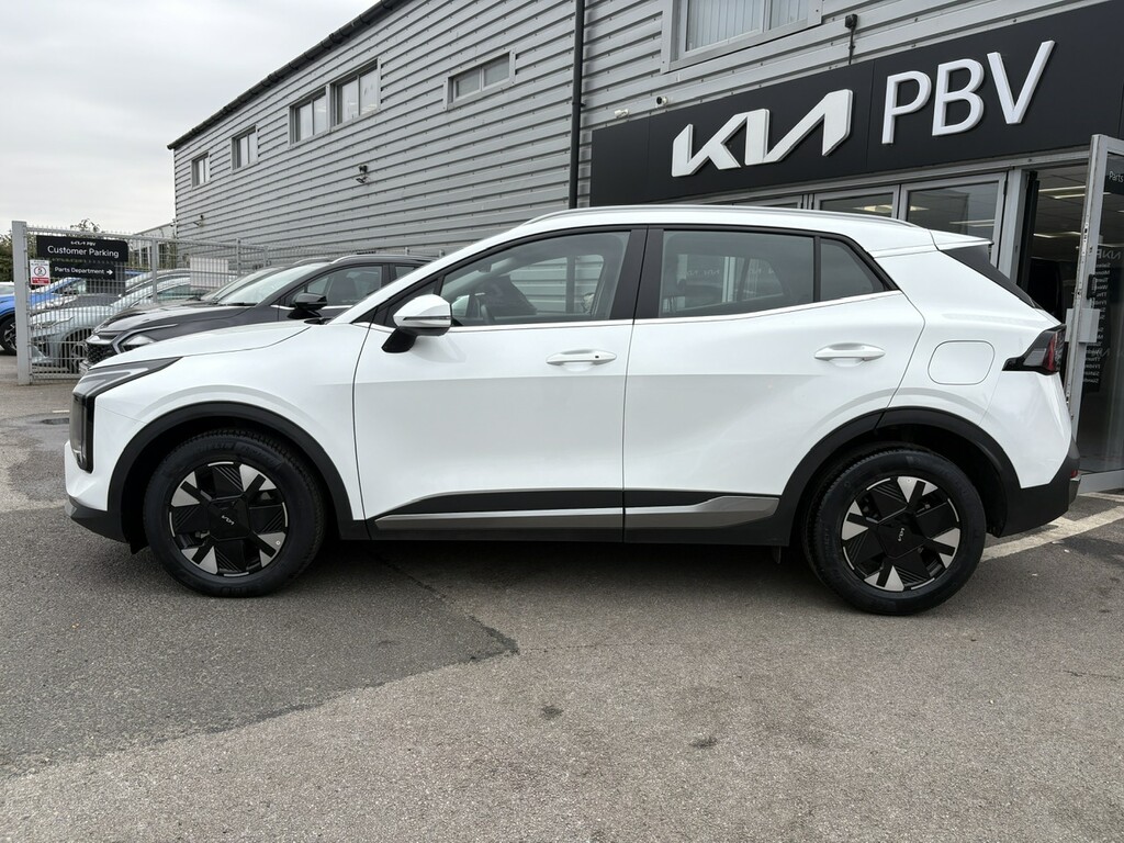 Kia Sportage 1.6 T-gdi Hev Pure AE75VLD White #6