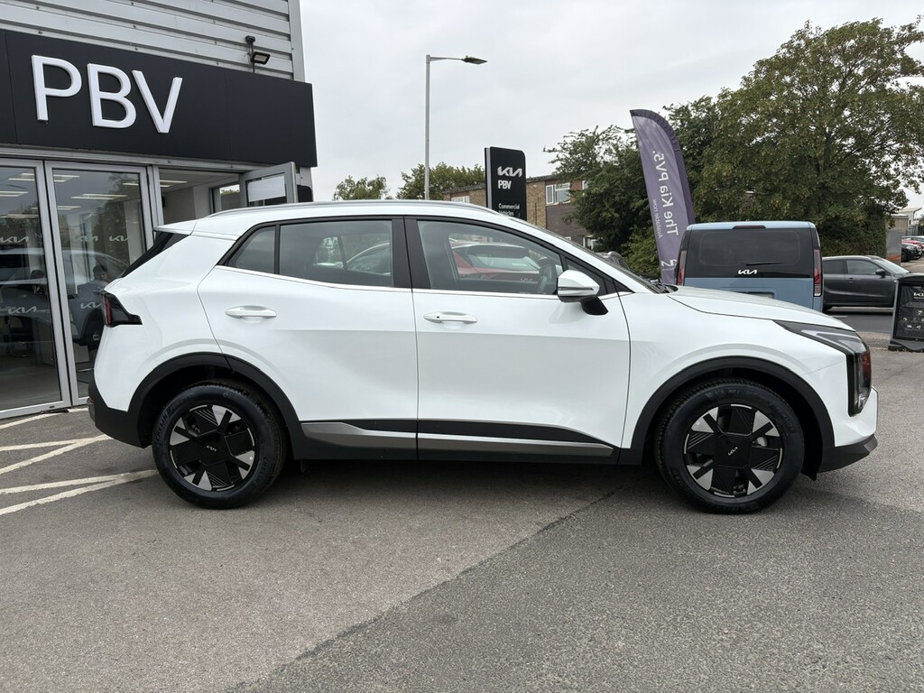 Kia Sportage 1.6 T-gdi Hev Pure AE75VLD White #2