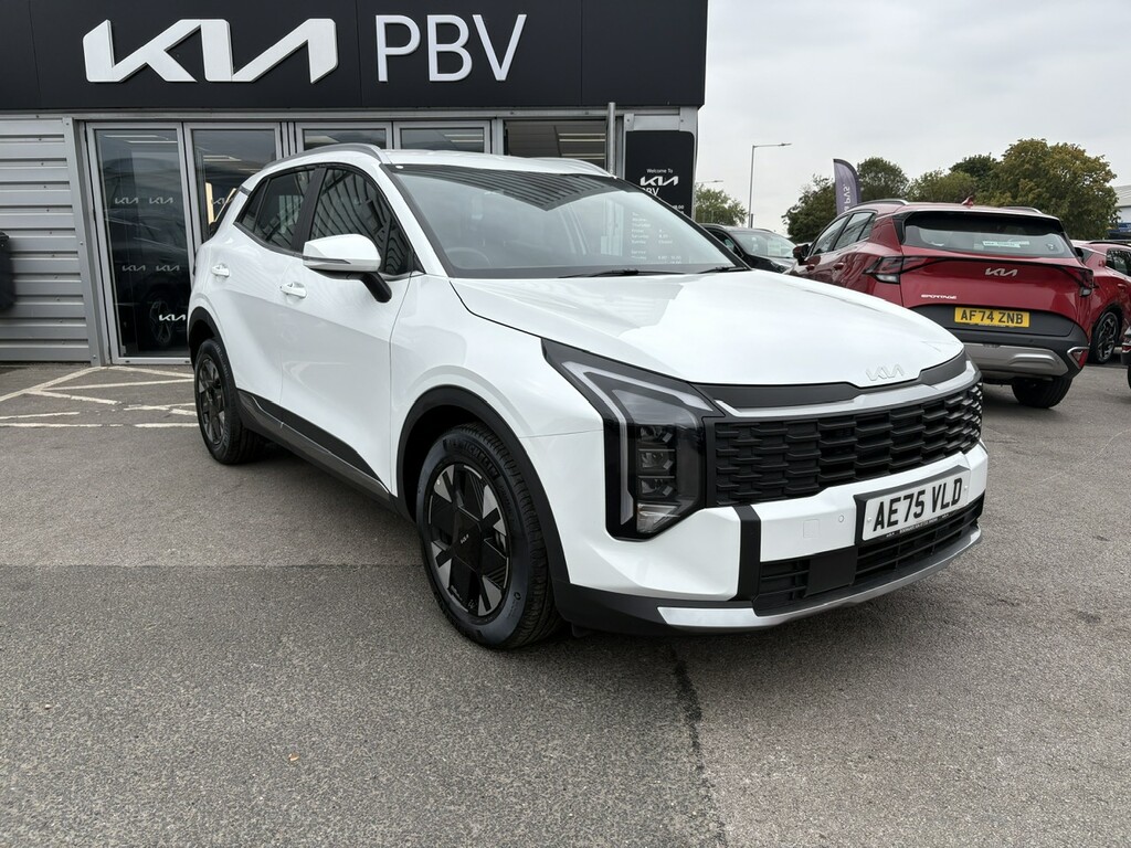 Kia Sportage 1.6 T-gdi Hev Pure AE75VLD White