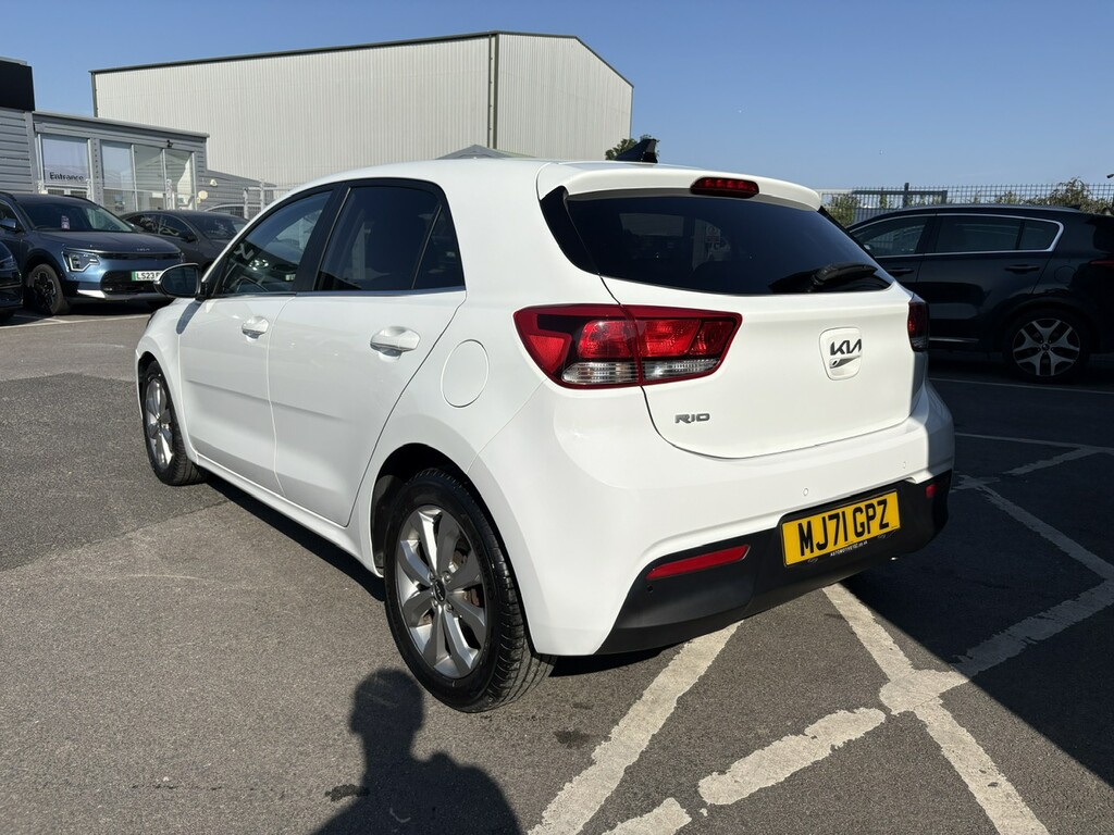 Kia RIO 1.0 T-gdi 48V 3 MJ71GPZ White #5