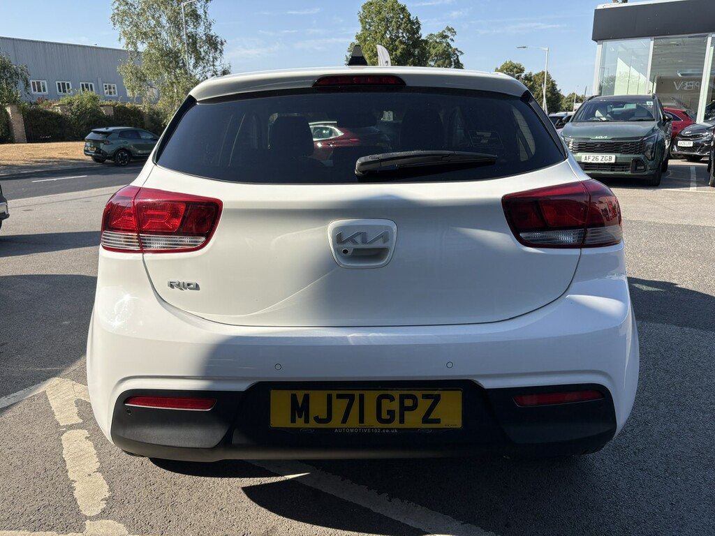 Kia RIO 1.0 T-gdi 48V 3 MJ71GPZ White #4