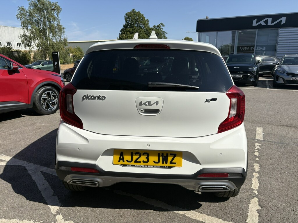Kia Picanto 1.0 Dpi Isg X-line S White #4