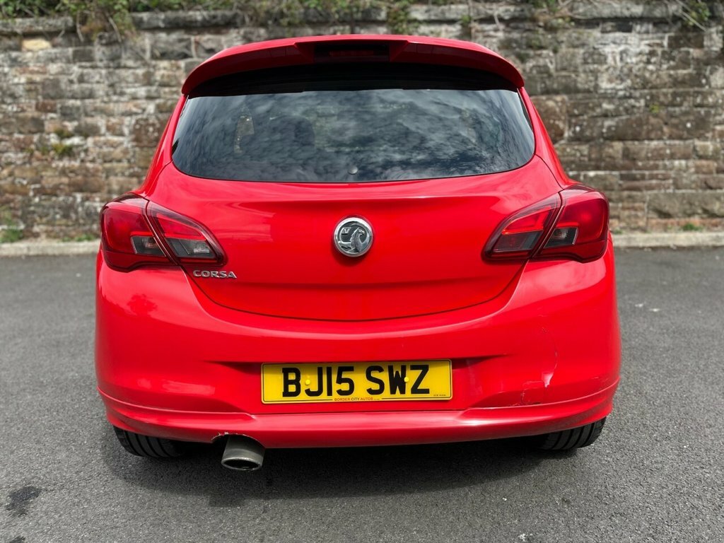 Vauxhall Corsa Hatchback BJ15SWZ Red #6