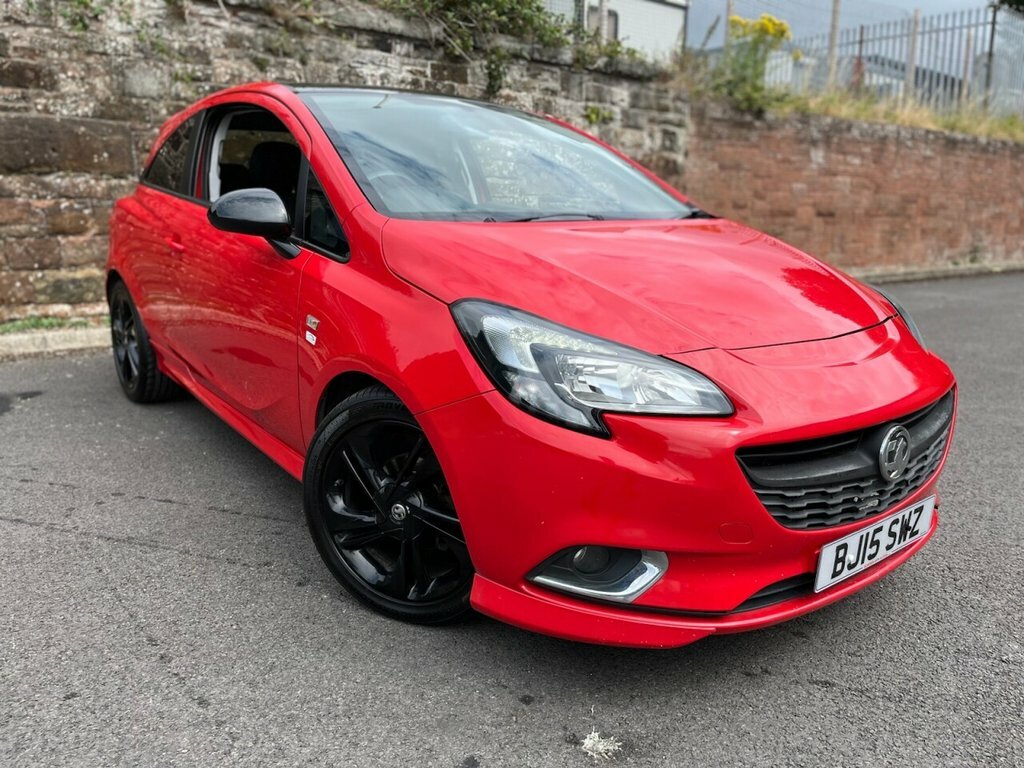 Vauxhall Corsa Hatchback BJ15SWZ Red #3