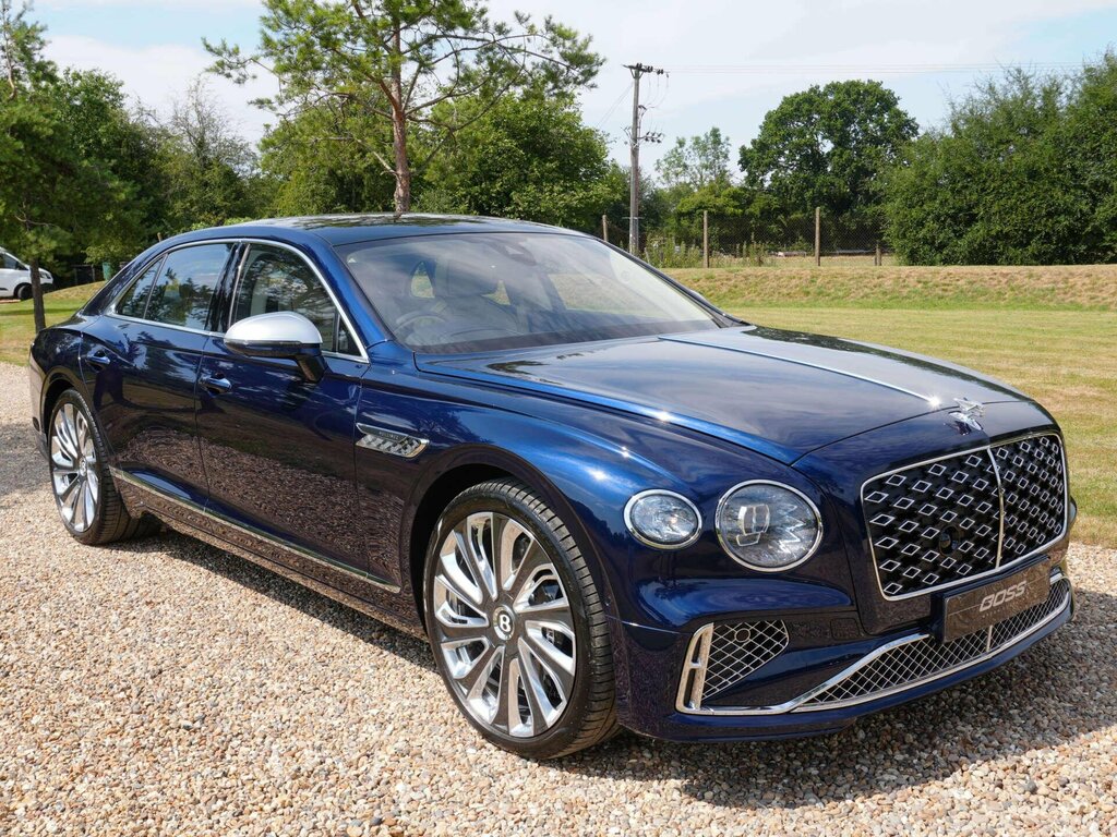 Bentley Flying Spur 4.0 V8 Ultra-performance 25.9Kwh Mulliner Saloon 4 Blue #2