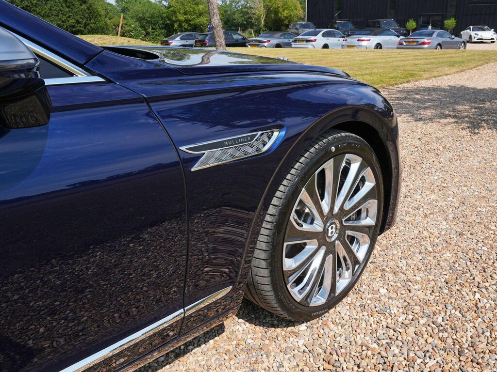 Bentley Flying Spur 4.0 V8 Ultra-performance 25.9Kwh Mulliner Saloon 4 Blue #6