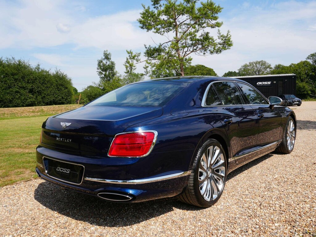 Bentley Flying Spur 4.0 V8 Ultra-performance 25.9Kwh Mulliner Saloon 4 Blue #5