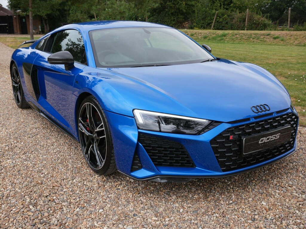 Audi R8 5.2 Fsi V10 Performance Carbon Black Coupe Pet Blue #3